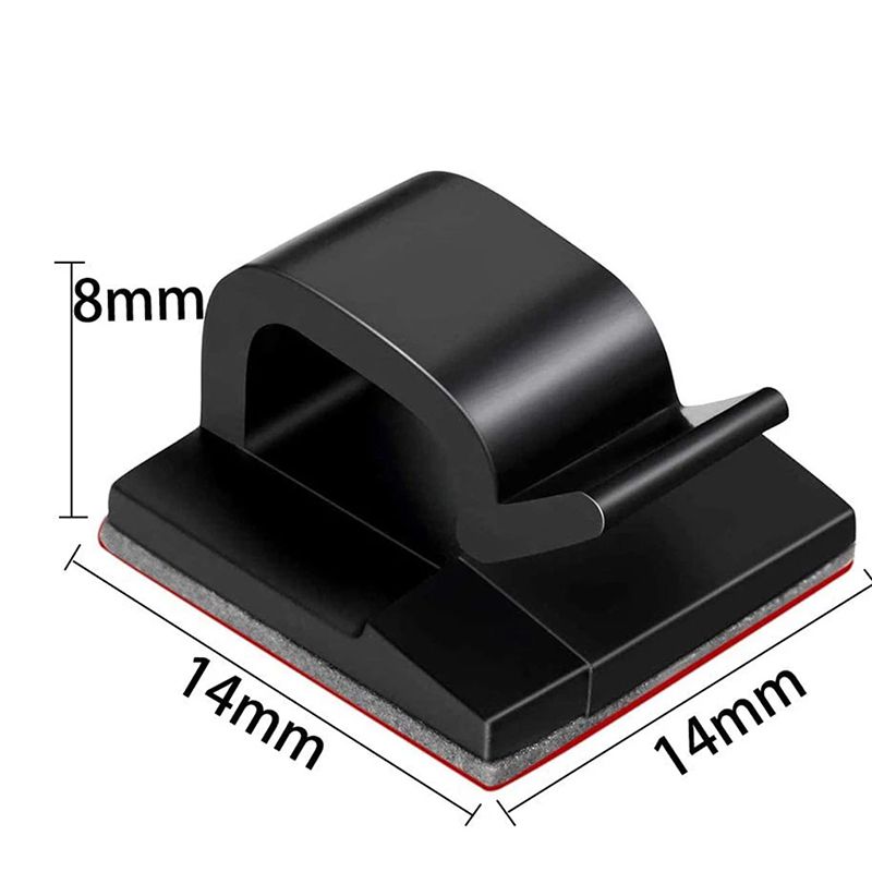 50 stücke Auto Kabel Clips Selbst-Kleber Kabel Management Draht Halter Organizer Klemme Selbst-klebe Licht Clips Auto draht Clip