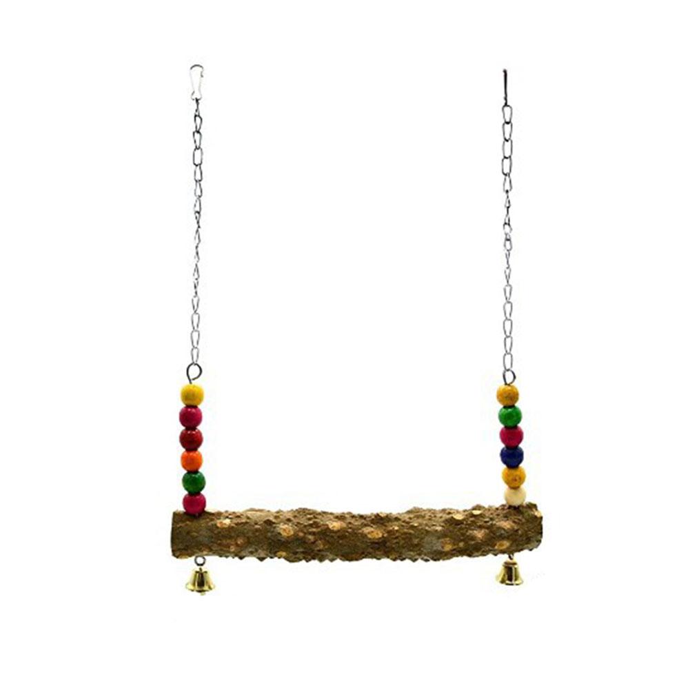 31*45cm kurczak huśtawka szkolenie ptaki stojący okoń kurczak drewniana podstawka ptak gryzak dla kur średnie duże ptaki papugi