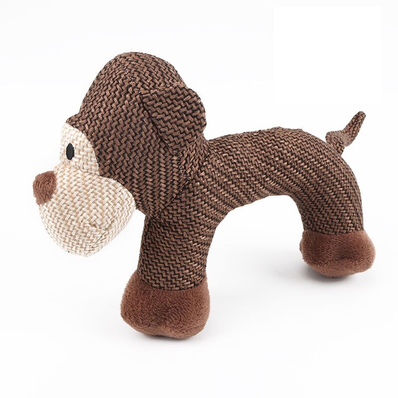 Peluche pieuvre douce pour chien, jouet à mâcher interactif en polaire pour grand chien: XOT0329B