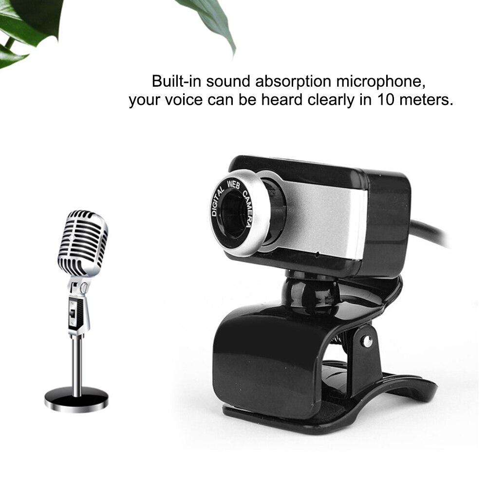 Neue USB 2,0 Webcam Web Kameras Webcams mit Mikrofon Für Computer PC Desktop Clip-Auf Web Kamera für Online lehre konferenz