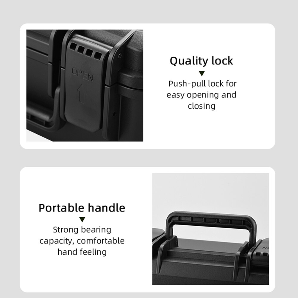 Portable Hard Shell Carrying Case for DJI Mavic Air 2 Air 2S Drone Protector Shockproof Waterproof Storage Backpack