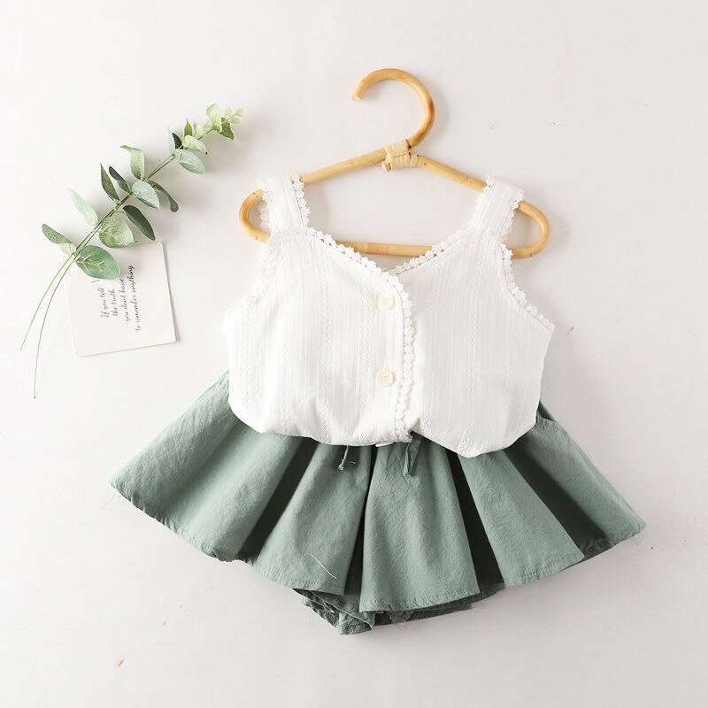 2022 estate nuova moda bambino neonate gonna pantaloncini di cotone abbigliamento per bambini pantaloncini spiaggia Casual pantaloncini allentati gonna E84