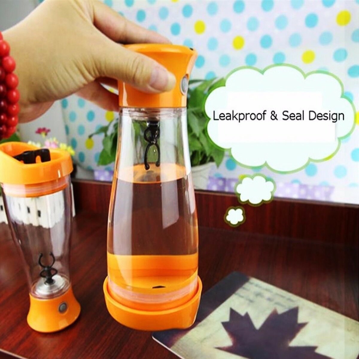 Protéine électrique Shaker mélangeur tasse lait boisson eau Vortex mélangeur presse-agrumes bouteille tasse Portable étanche ménage