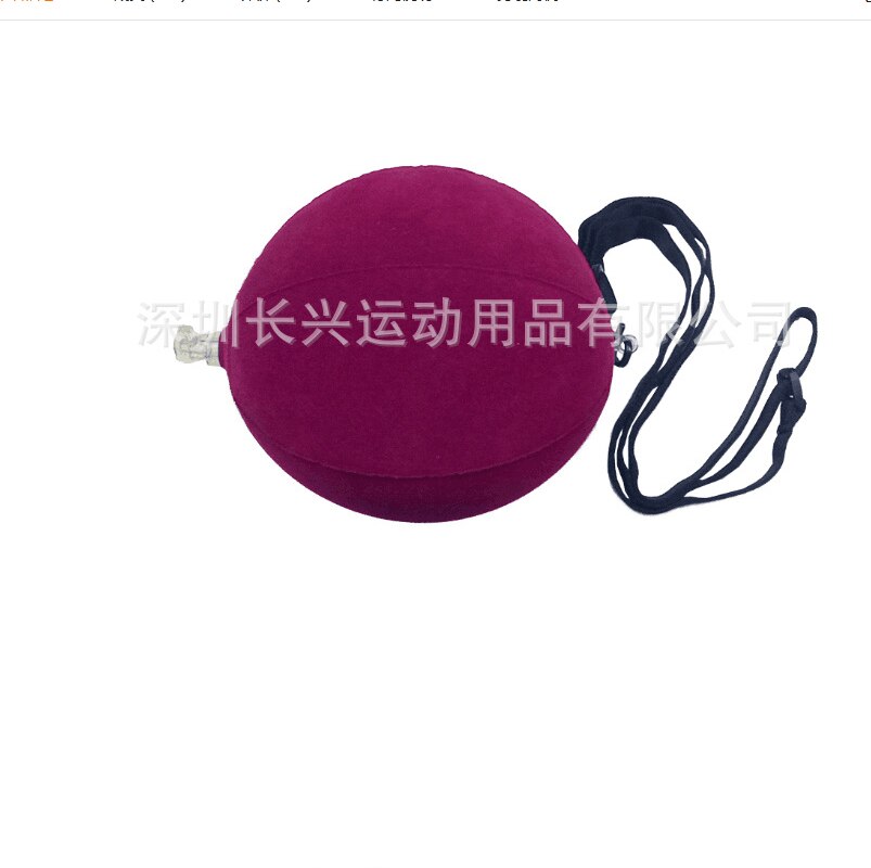 Golf Intelligent Impact Ball Golf Swing Trainer Aid Practice Posture Correction Training supplies: rose red