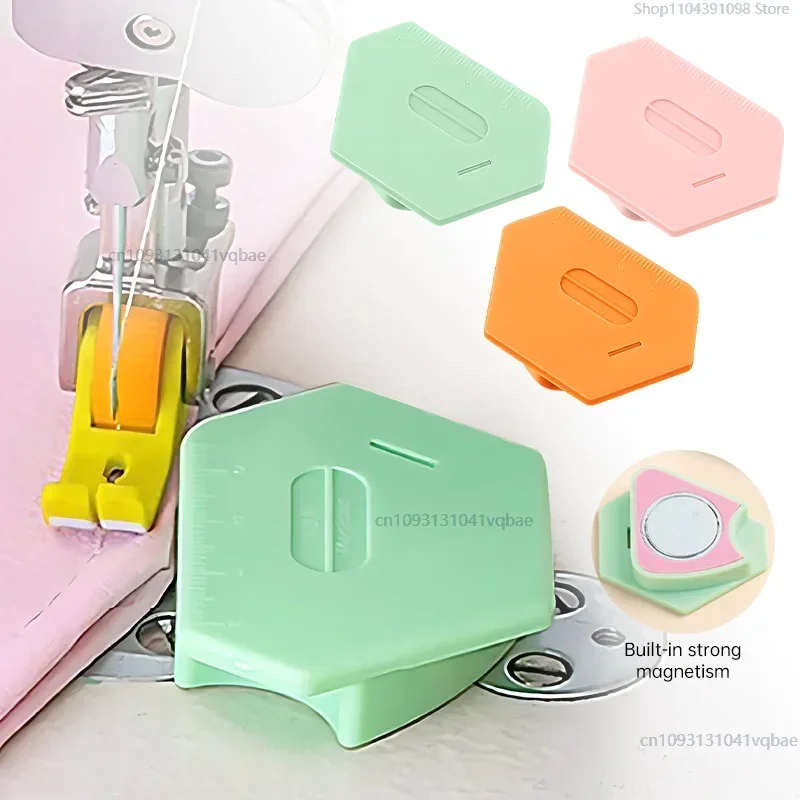 Guide de couture magnétique multi-usages, accessoires pour machine à coudre domestique, outil de positionnement des ourlets