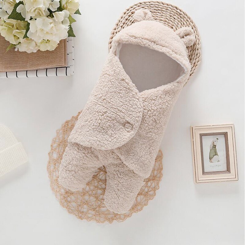 Baby Winter Strampler Langarm Neugeborenen Mantel Gesamt Baby Kleidung Junge Mädchen Kleidung Weichen Säuglings Neue Geboren Warme Strampler: beige