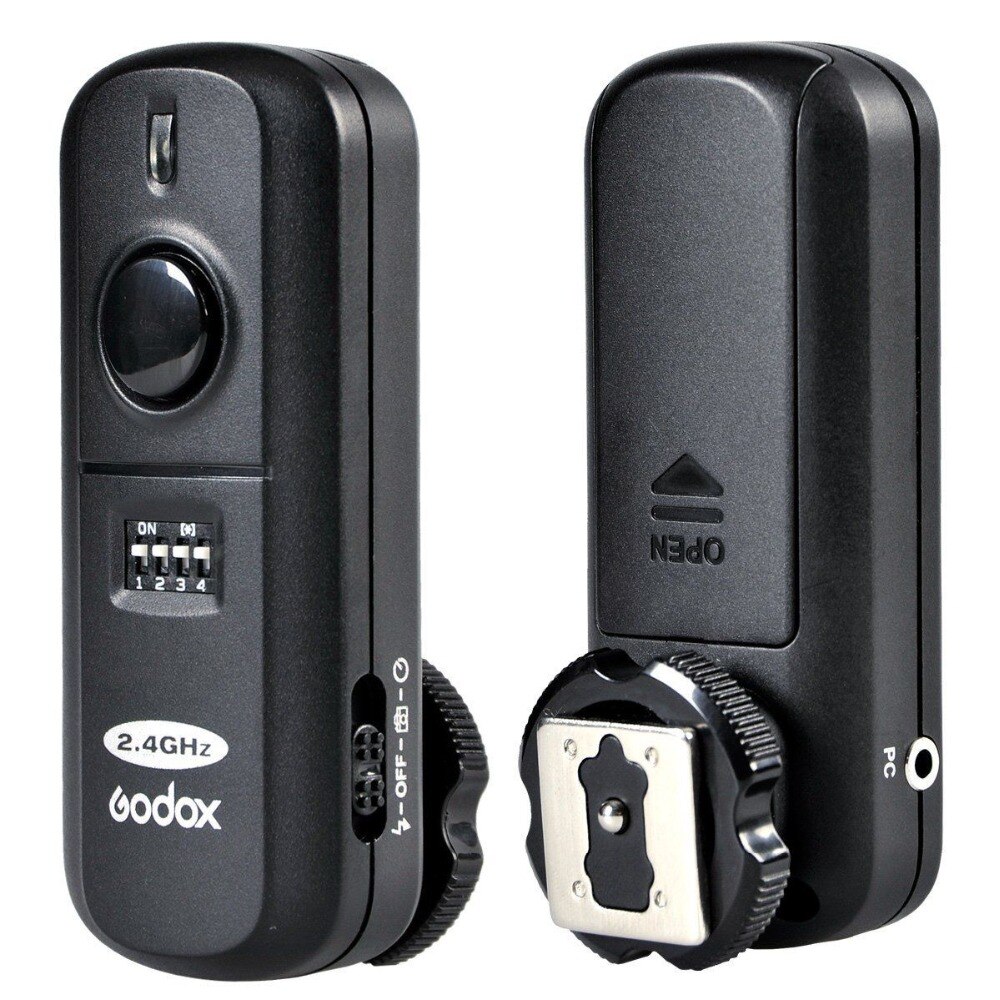 Godox – déclencheur et récepteur de Studio Flash à distance sans fil, 16 canaux, FC-16 GHz, 2.4GHz, pour appareil photo Canon Nikon