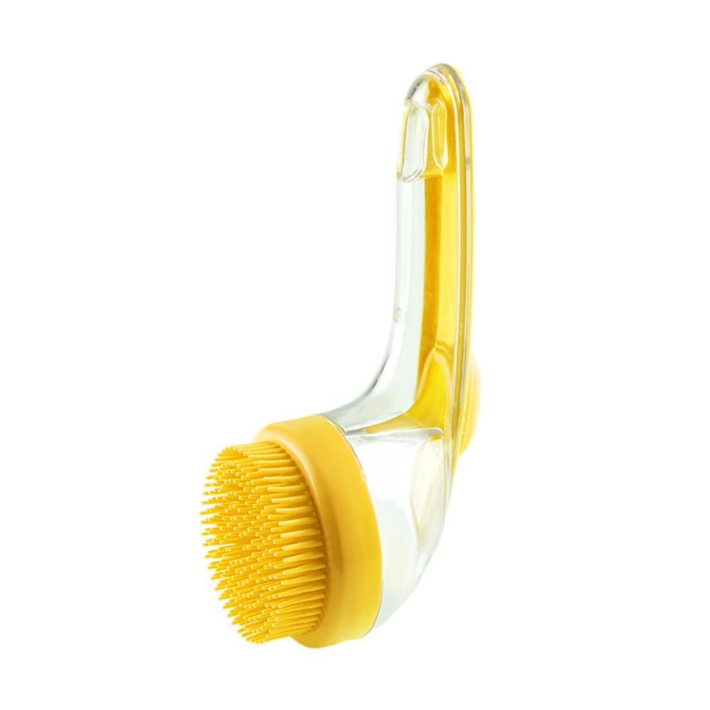 Brosse de Bain pour Animaux - Manche Long Douche Peigne - Brosse de Toilettage Chat Chien - Brosses de Nettoyage: ÃÂcarlate