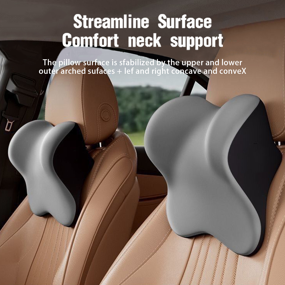 Appui-tête de voiture soutien lombaire coussin lombaire coussin en mousse à mémoire de forme dossier oreiller lombaire voiture confortable oreiller de cou accessoire de voiture