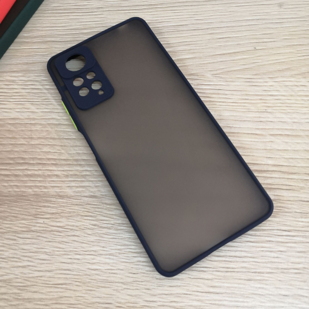 Pele sentir fosco caso duro para xiaomi redmi nota 11 pro 4g 5g nota 11 11s 2022 global à prova de choque macio silicone capa traseira: alumínio / Marrom