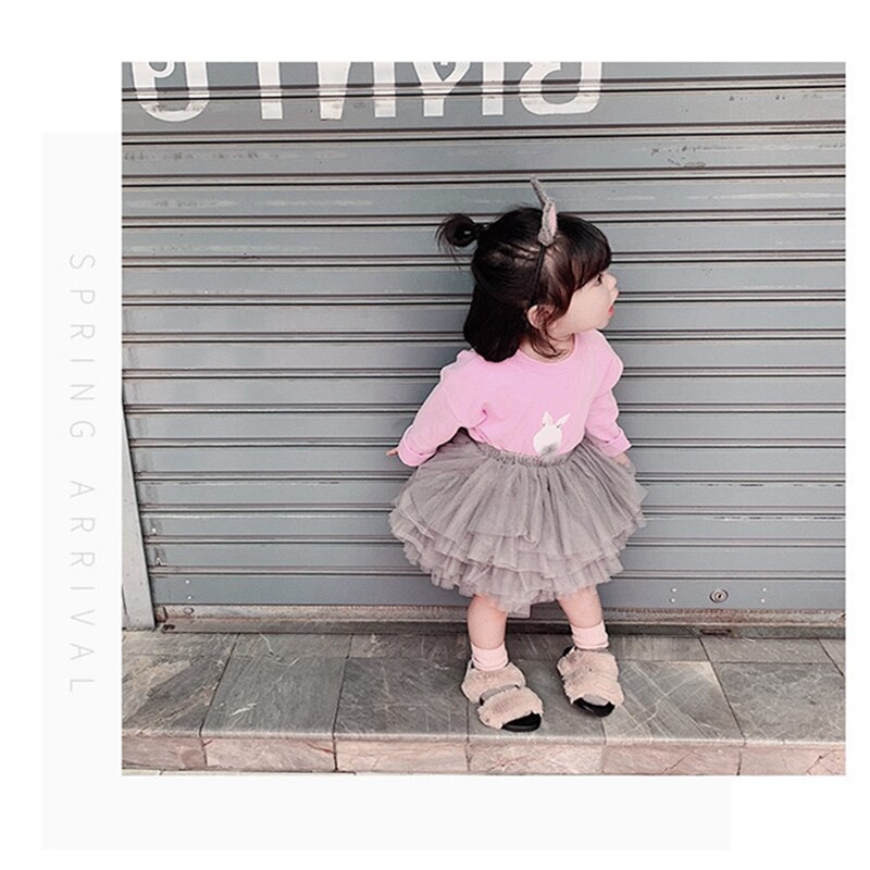 bébé filles Tutu jupe moelleuse princesse Ballet danse Tutu maille jupe enfants gâteau jupe mignon filles vêtements