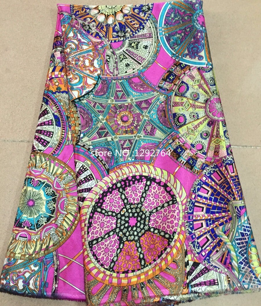 ! Tela de seda satinada africana, tejido de seda pura Charmeuse para coser 5 yardas/lote. TS5308, precio al por mayor