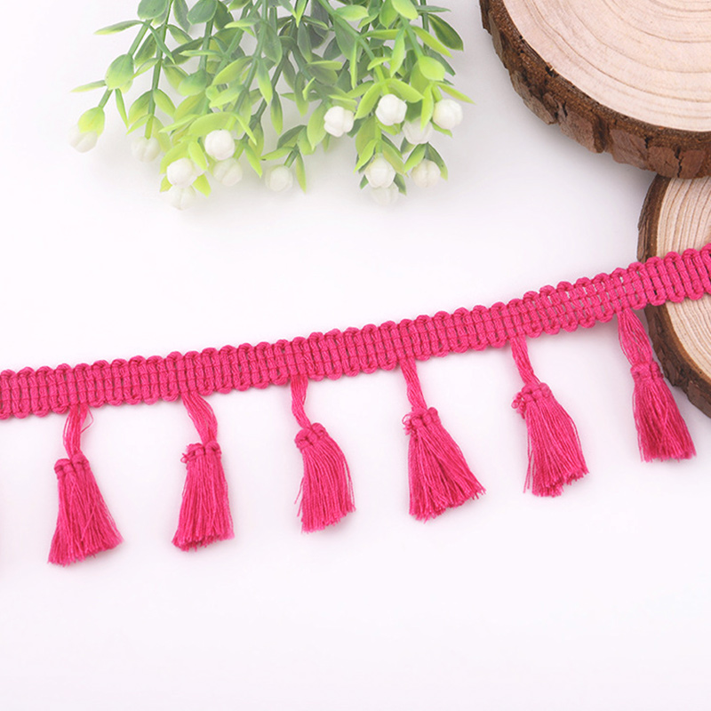 10 Meter Kwastje Kant Lint Diy Handgemaakte Ambachtelijke Accessoires Franje Katoenen Kanten Rand Lint Naaien Jurk Kledingstuk Gordijn: Laser Bright