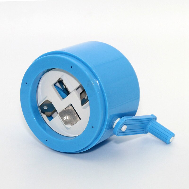 Manual Ice Crusher Shaver Hand Crank Mini Ice Shaving Machine DIY Ice Cream Grinding Shredding Snow Cone Smasher Grinder