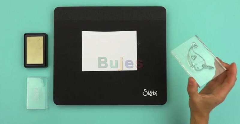 Sizzix Embossing Ink Pad 663012 (Clear) Craft Supplies, 16 X 14 X 3 Cm, Create An Amazing 3-D Look