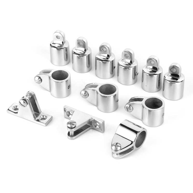 Marine Onderdelen Waaier Pomp/Set 6 Jaw Slide + 4 Eye End + 2 Dek Scharnier 3 ‑Bow Bimini fitting Boot Accessoires Water