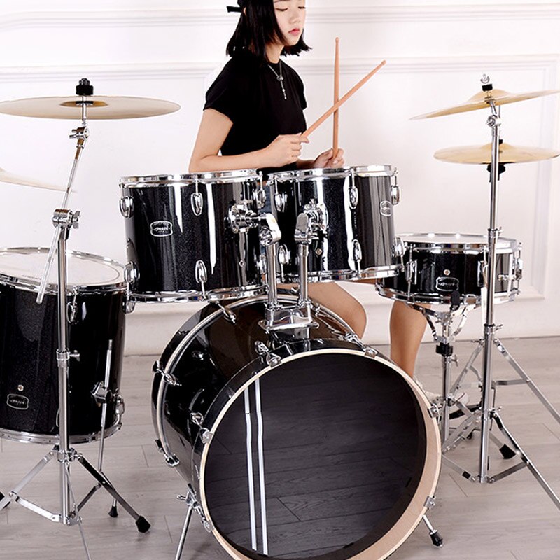 2Pcs Hickory American Classic 5A/5B/7A Drum Sticks Wood Tips Instrument Supplies Drumsticks Musical Sticks Percussion Instrument