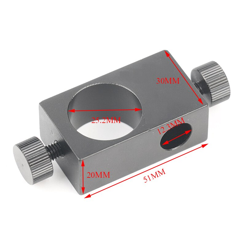 Microscope light source universal bracket arm Sliding block suit for 25MM tube Industrial microscope stereo microscope stand