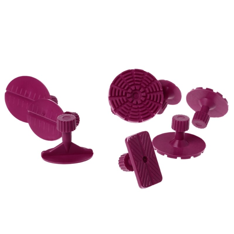 10pcs PDR Dent Puller Glue Pulling Tabs Paintless Removal Body Repair Tools Kit