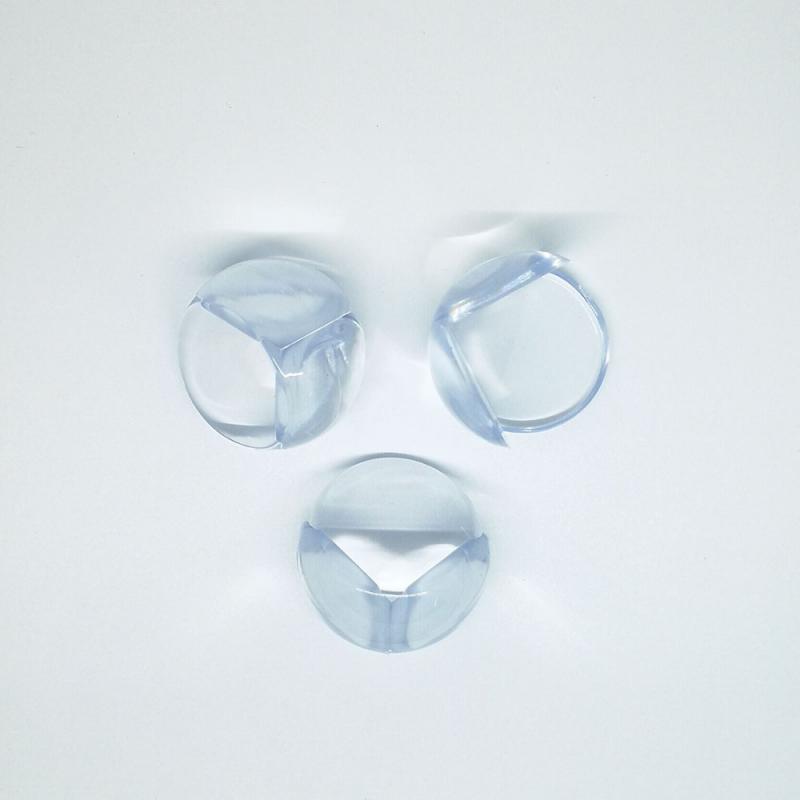 4/8 sztuk ochraniacze zabezpieczające przed dziećmi meble osłony narożników stół pokrywa ochronna silikonowe pcv Anticollision krawędzi i osłony narożników