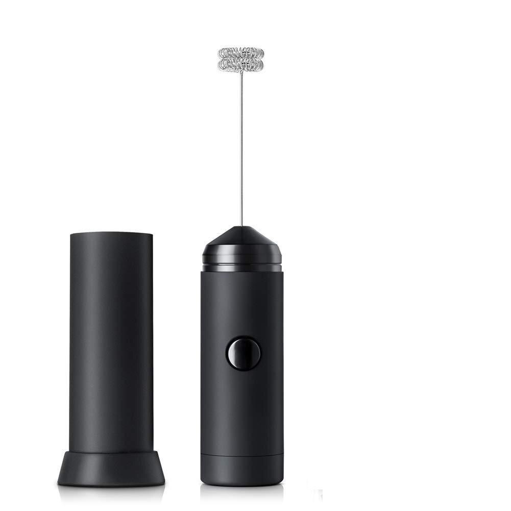 Stainless steel electric milk bubble machine fancy coffee foam machine electric egg beater stainless steel stirring bar