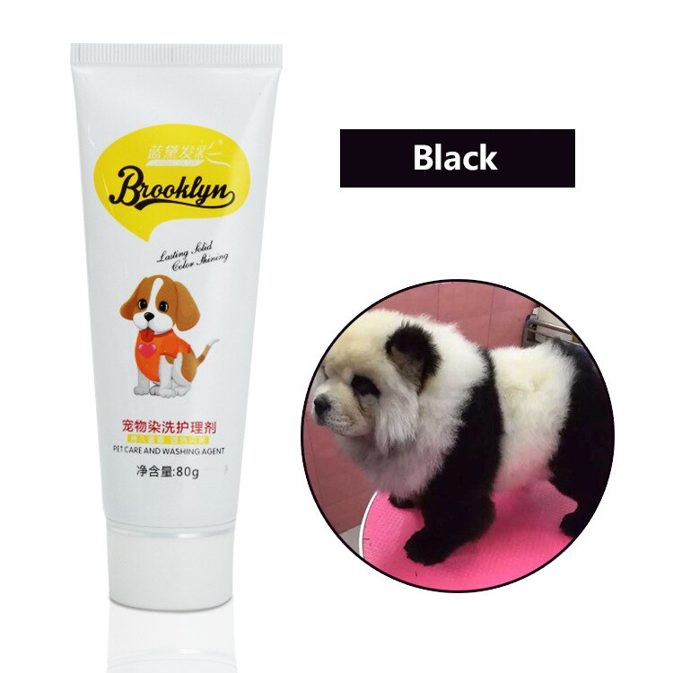 Agent de teinture pour animaux de compagnie chien chat animaux coloration des cheveux colorants teinture Pigment Agent chat de compagnie chien fournitures accessoires de teinture des cheveux: 13