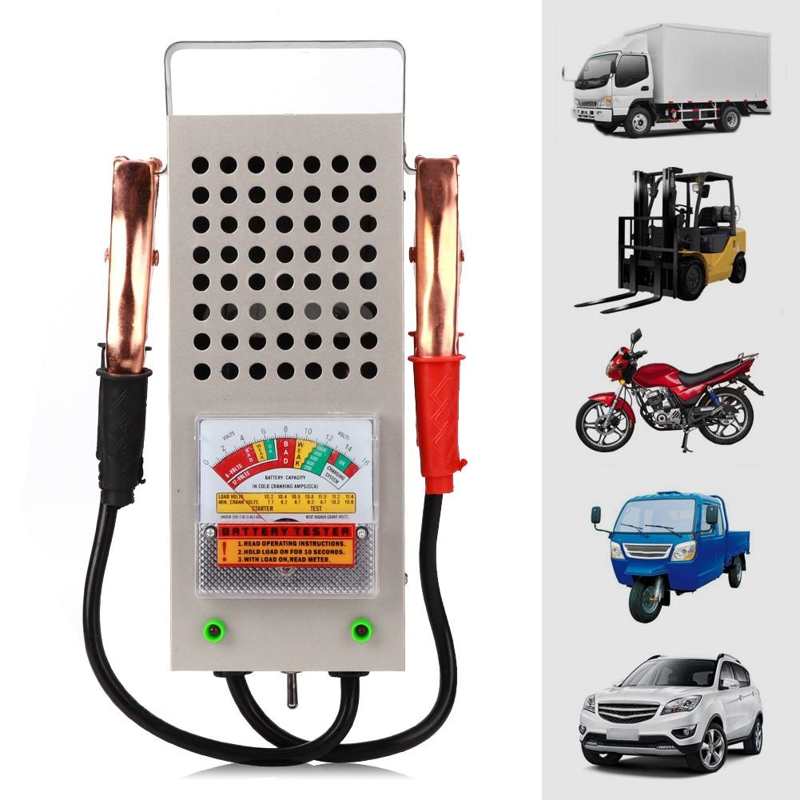 12v auton akkutesteri autojen kuormitusanalysaattori 200ah raudan latausjärjestelmän testityökalu