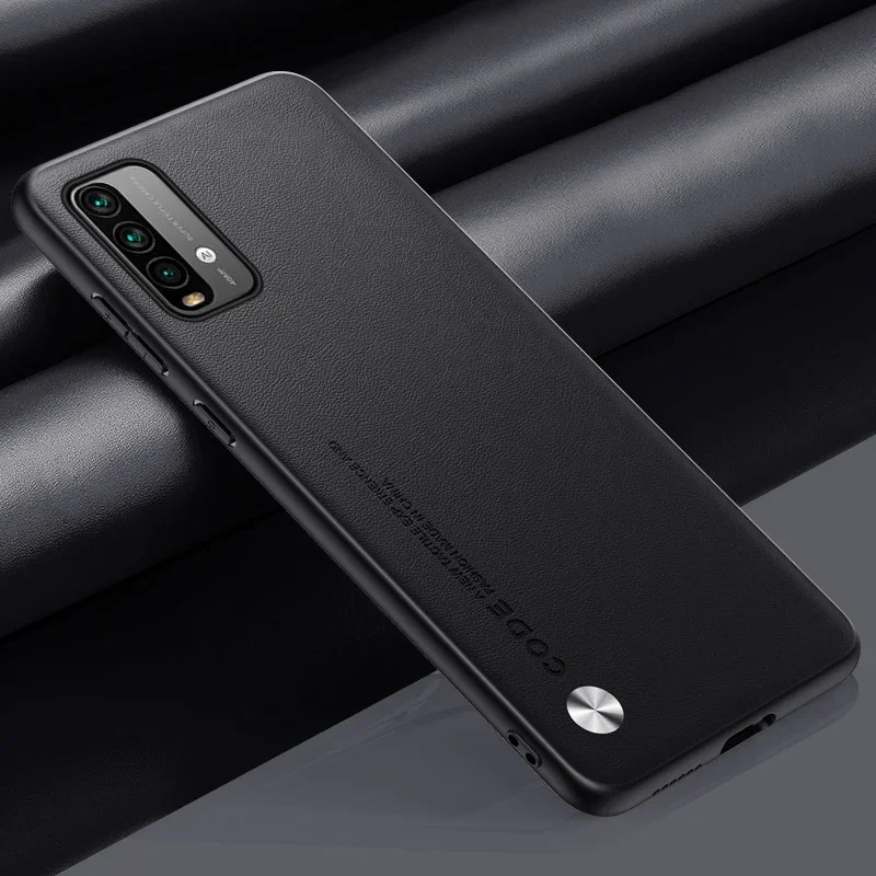 Étui en cuir PU de luxe pour Xiaomi Redmi 9T, Note 9T, 256, housse en silicone, protection antichoc, coque de téléphone pour Redmi 9, 9A