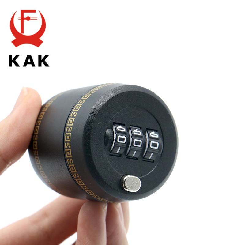 KAK Plastic Bottle Password Lock Combination Lock Wine Stopper Vacuum Plug Device Preservation For Furniture Lock Hardware