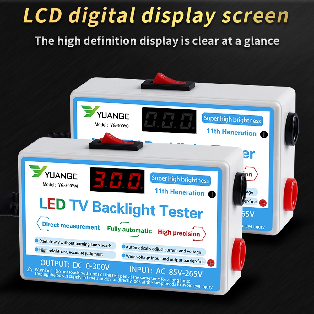 12W LED Lamp Detector TV Backlight Tester Multipurpose LED Strips Beads Test Tool Measurement Instruments for LED Light Tester