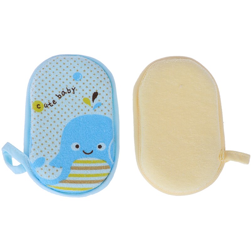 Esponja de baño suave para bebé, producto de ducha para recién nacido, suministros de bola para toalla, 1 ud.