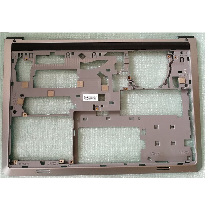 laptop For DELL 14 5000 5447 5445 5448 5457 5442 5443 P49G Palmrest upper Cover or Bottom Base Cover lower Case: Silvery Cover D