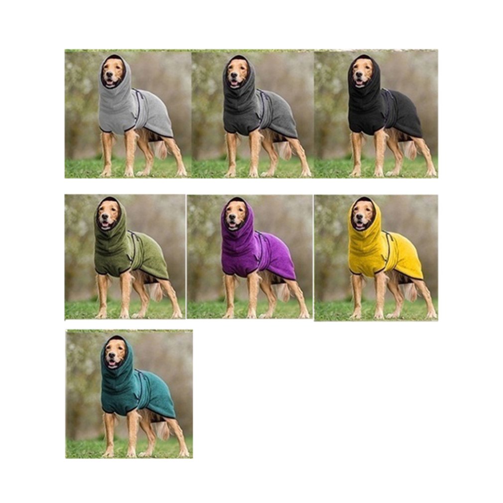 S-5XL universal pet cão engrossar aquecimento roupas velo veludo golden retriever cães grossos casacos quentes roupas suprimentos para animais de estimação
