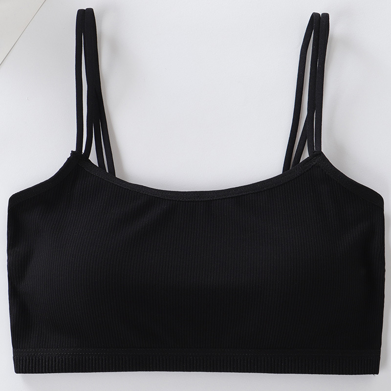 Teen Bra Undies Crop Tops for Teens Girl Underwear Sport Small Vest Topic 8-16Y Adolescente Kids Lingerie XS Teenager Undercloth: 2