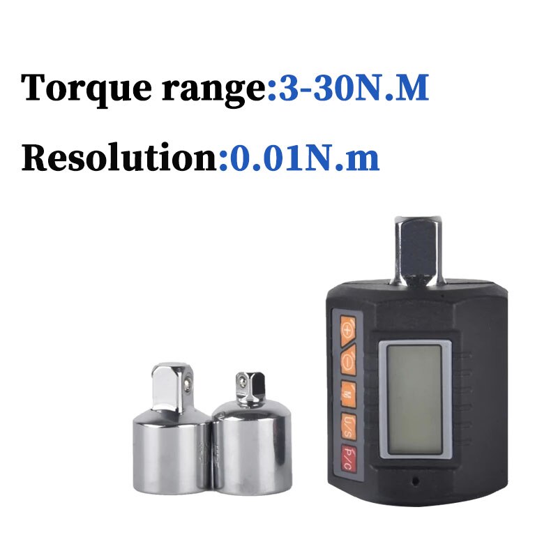 1/2 inch Digital Torque Adapter for torque wrench electronic digital torque meter: 3-30NM