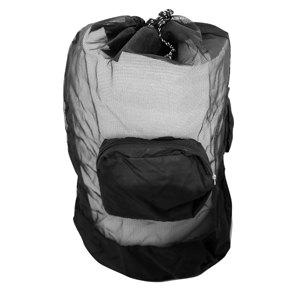 Meister Mesh Duffel Backpack Dive Bag W/Dry Pocket