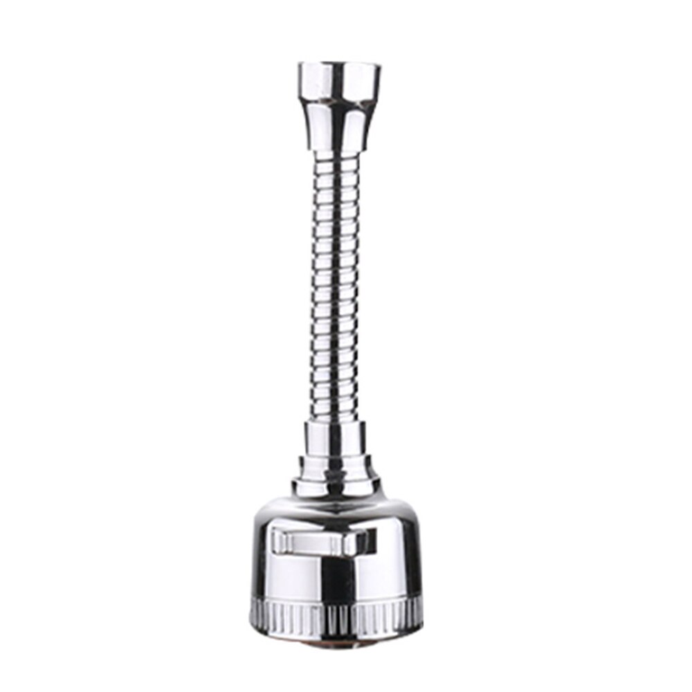Stainless Steel Adjustable Faucet Nozzle Faucet Water Saving Filter Shower Bracket Universal Foamer Bathroom Shower: 17.5X2.4CM