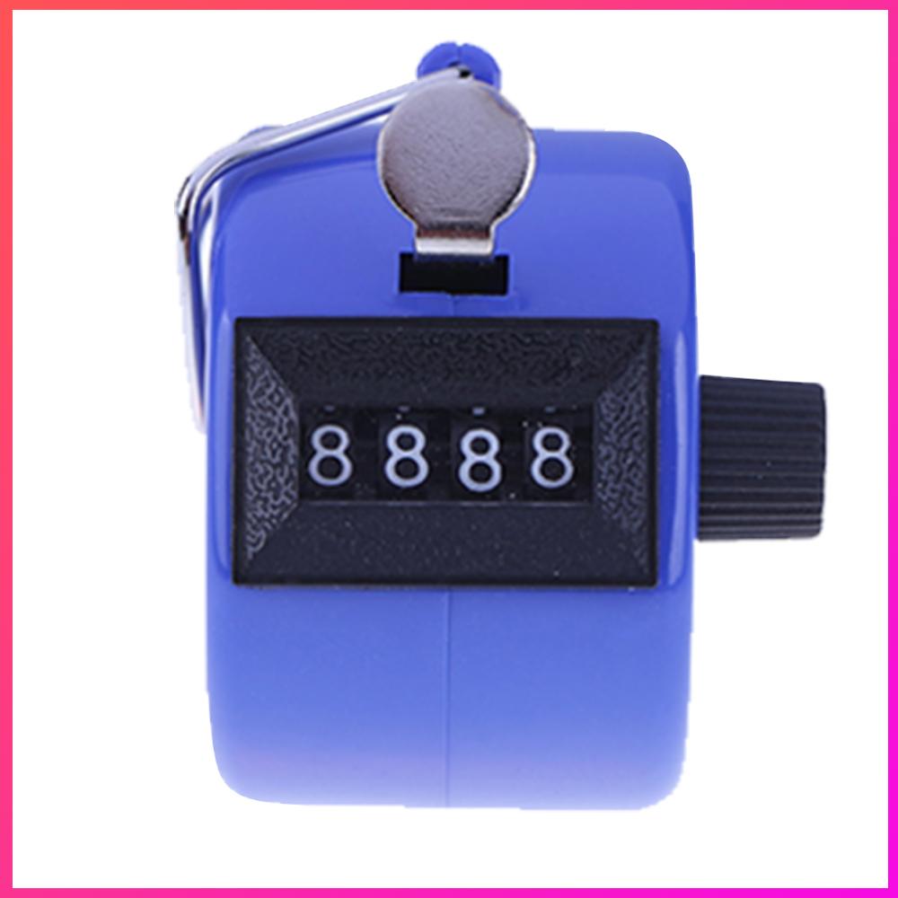 Firecifret nummer mini håndholdt tællertæller rustfrit stål metalskal træningsmanual mekanisk smuk og holdbar: C 05