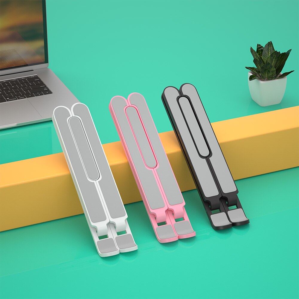 Adjustable Laptop Stand Holder Portable Notebook Base Support Stand For Macbook PC Laptop Computer Stand Riser Cooling Bracket
