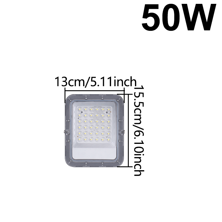 Proiettore a portato per luce di inondazione Proiettore Illuminazione esterna 6500k Impermeabile IP66 per parete box auto Palestra Strada 220V 10w 20w 30w 50w 100w: variabile