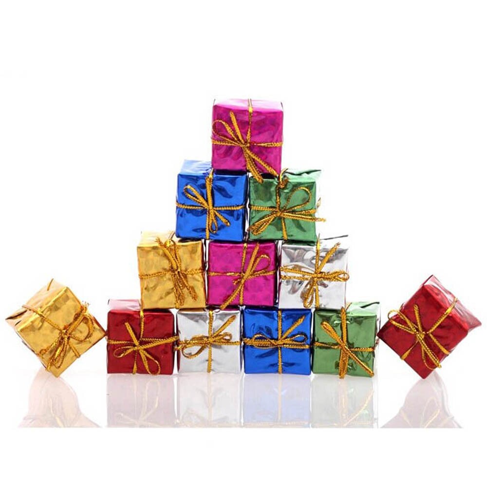 12PC Kerstboom Ornamenten Decoraties 2.5cm X 2.5cm X 2.5cm G806