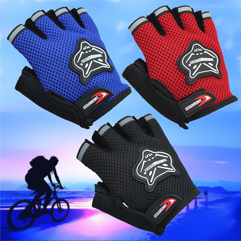 Gants Sans Doigts Homme Femme - Demi-doigts En Coton Extensible Respirant - Idéal Sport, Vélo, Travail, Fitness