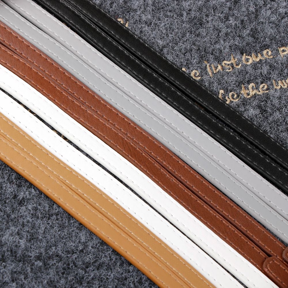 Bolso de cuero de repuesto DIY para mujer, correa para el hombro, cuerpo cruzado, longitud ajustable, accesorios para bolso DIY Obag