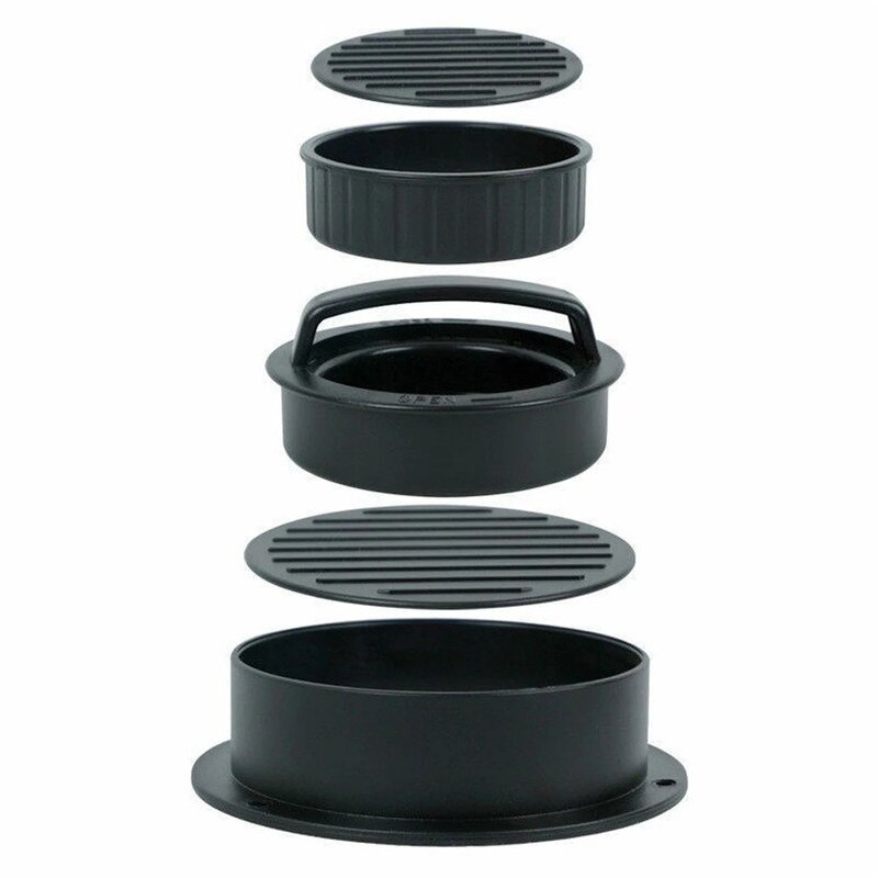 Kitchen Accessories ABS Hamburger Press Round Shape Non-Stick Chef Cutlets Burger Press Patty Maker Mold Burger Press Gadgets
