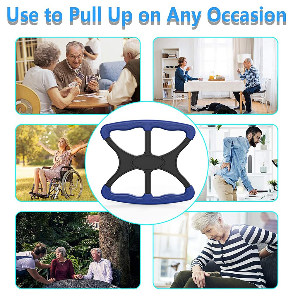 Assisted Lift Standing No-Slip Grip Tool Aid-Handicap Aid Handles Seniors Portable Relaxation Massage Tools for Elderly Disabled