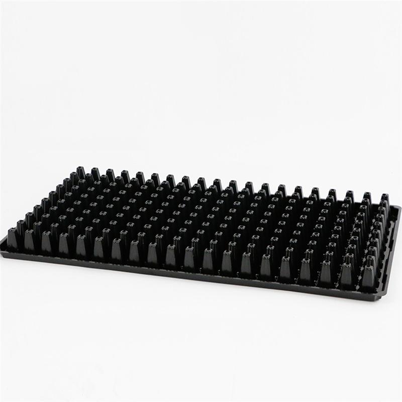 5 Pcs Seedling Tray Sprout Plate 200 Cells Nursery Pots Tray for Home Gardening Farm DIY (120g)