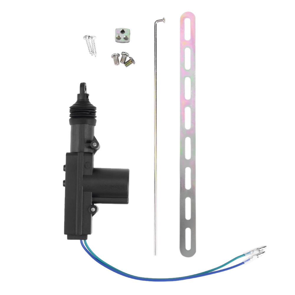 12V 2/5-Draad Auto Vergrendeling Actuator Auto Auto 'S Centrale Deurslot Motor Kit Voor Voertuig Elektrische Deurslot Auto-Accessoires: Rood