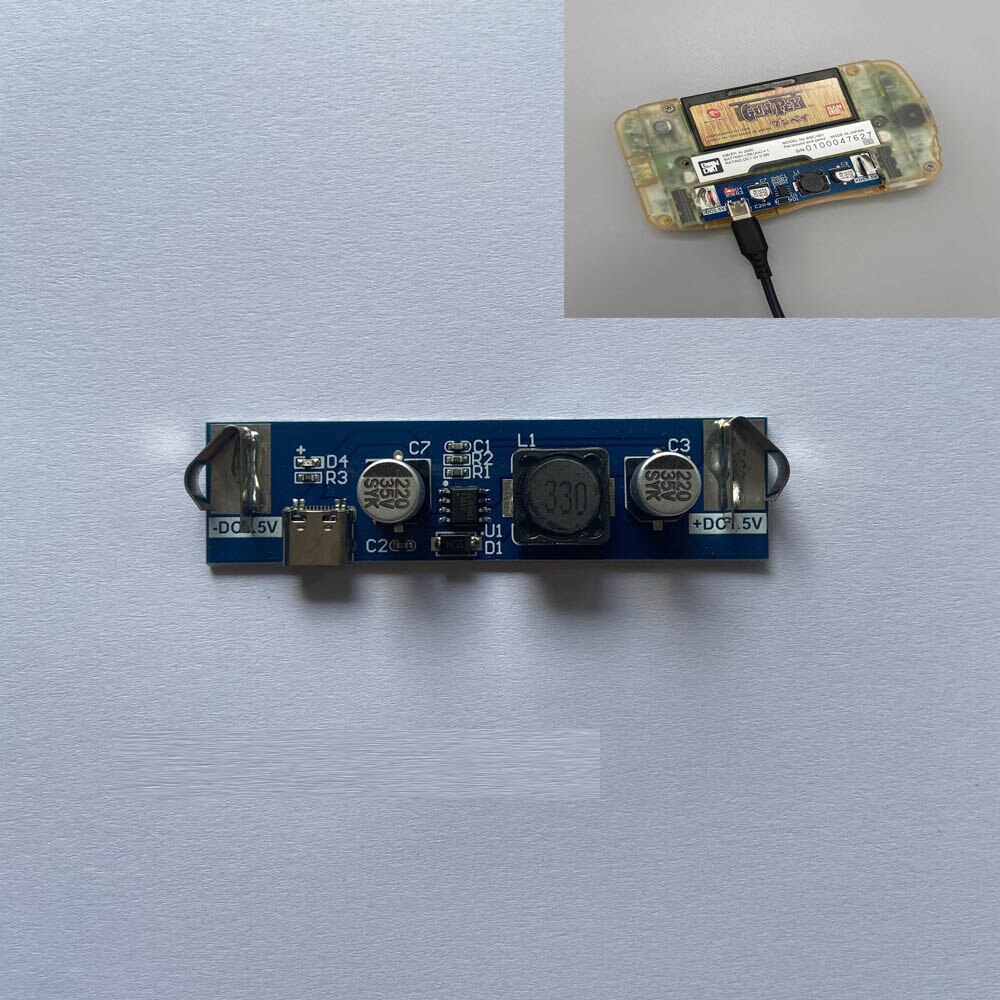 1 stück usb-typ-c-stromversorgungsmodul für wonder swan color ws wsc