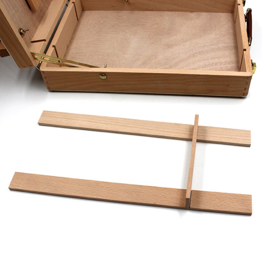 Paint Brushes Organizer Vertical Desktop Laptop Box Easel Painting Accessories Multifunction Painting Suitcase Art Supplies