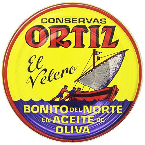 Thon Blanc Germon À Huile D'olive 63G Ortiz (Pack De 5 Unités)